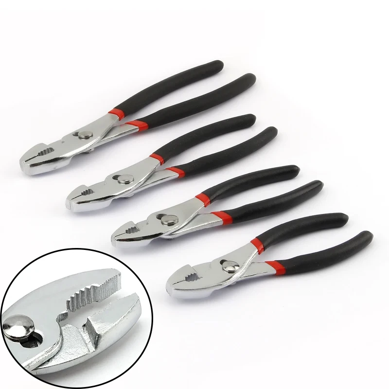 

Carp pliers Slip Joint Plier 1pcs Adjustable automobile Repair Tool Big Mouth Fish Tail Pliers Slipper Pliers 6" 8" 10"