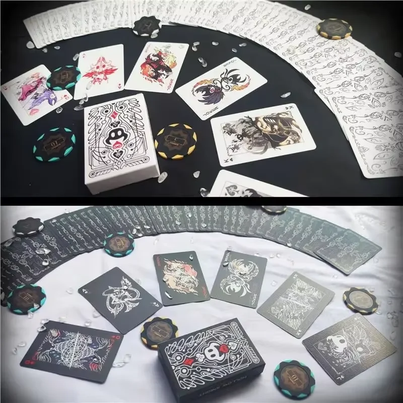 Hollow Hollow Knight Playing Cards Deck Black White Fan Art Collectible Poker Board Game Party Game Night Portable Gift Set for Gamers - Aliexpress Deal
