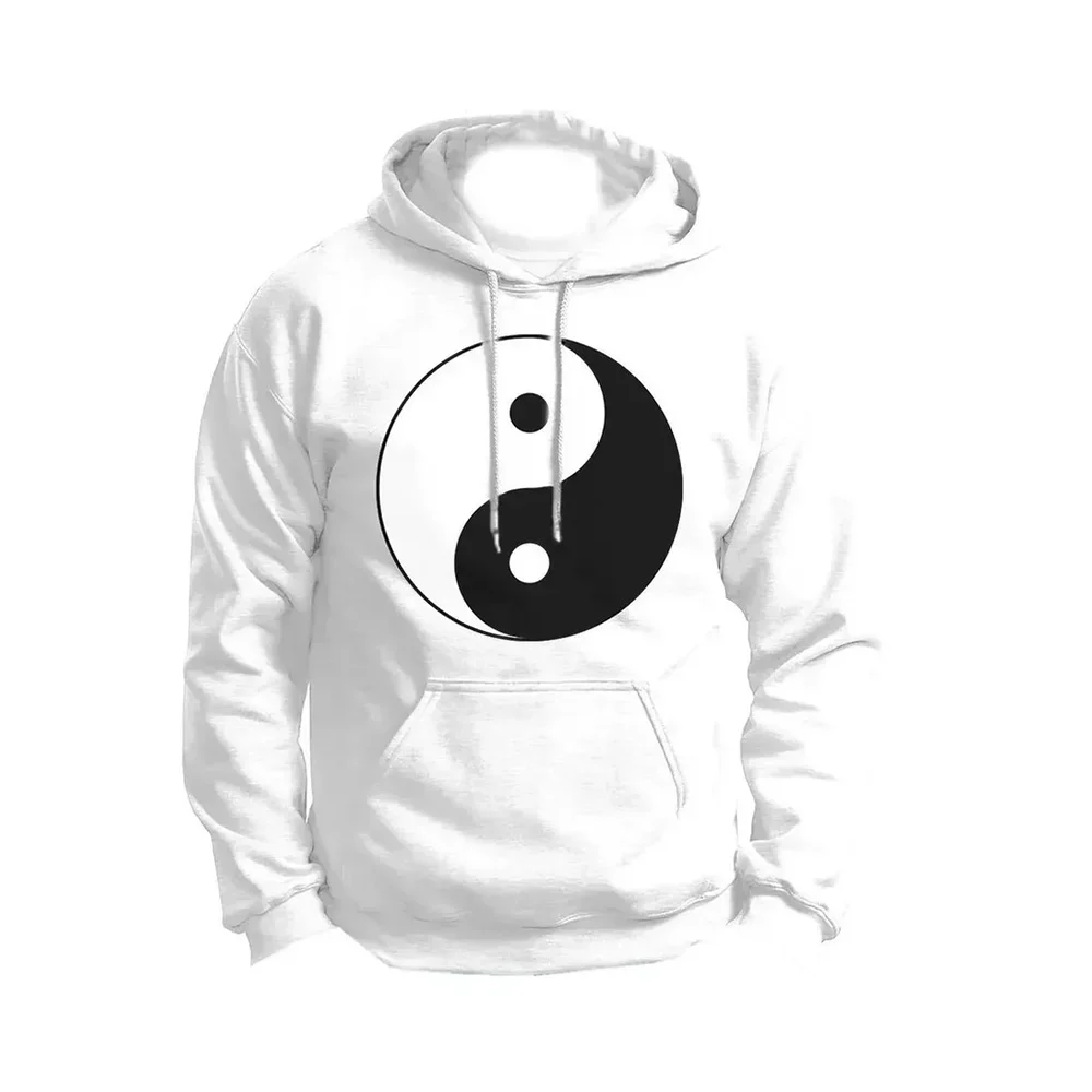 

3D printed hoodie for men and women Blue De Frio Moletom Neutral Yin Yang Lado Mal Lado Bem Tony Country
