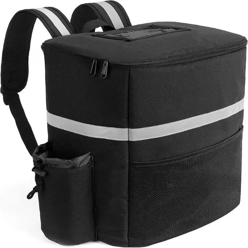 Imagem -03 - Bolsas Térmicos ao ar Livre para Entrega de Alimentos Mochila de Armazenamento Ice Cooler Cesta de Piquenique Lancheira Dobrável Nature Hike Trips