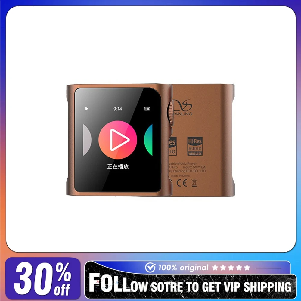 

Shanling M0PRO Lossless Music Mp3 Player Dual ES9219C DAC Chips 3.5mm Interface Hi-res Audio Outdoor Sport Portable Mini Walkman