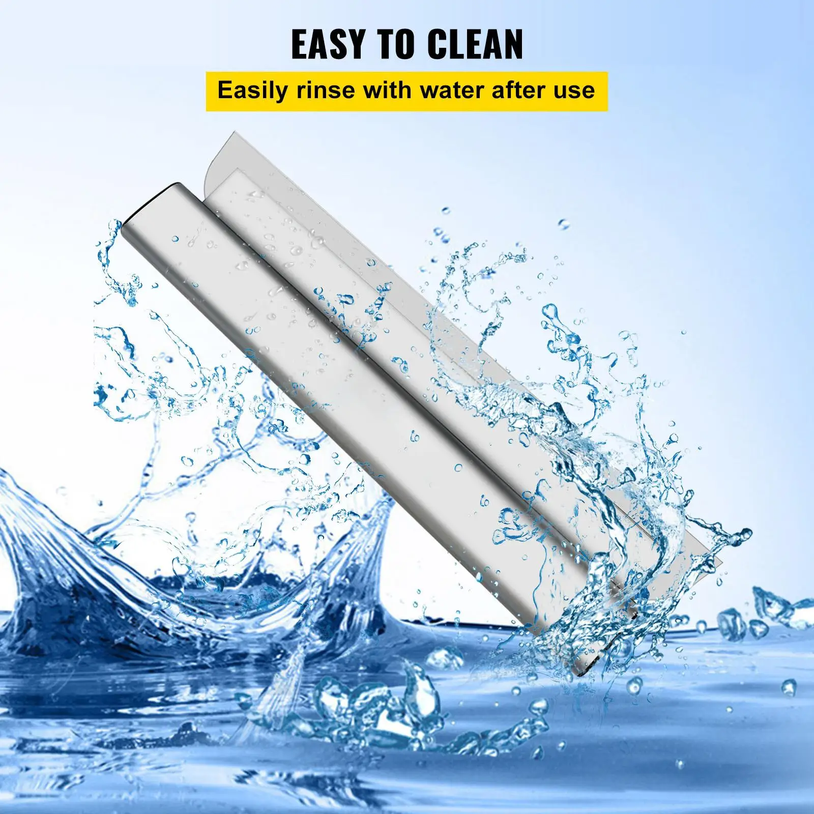 32 Inch Skimming Blade Smoothing Knife European Stainless Steel Aluminum Profile Knockdown Spatula for Drywall Wallboard Plastering