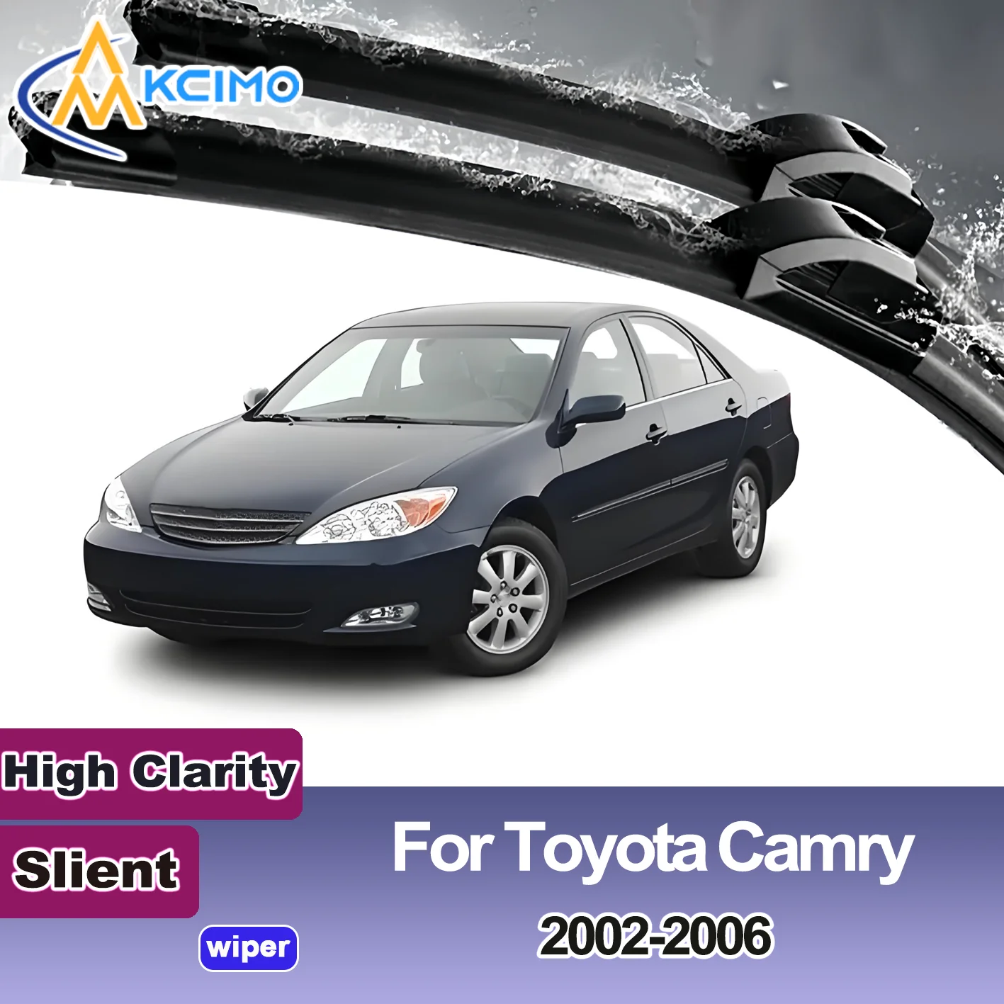 

2PCS New Front Windshield Wiper Blade for Toyota Camry XV30 2002-2006 Daihatsu Altis (Japan) Front Windshield Accessories 2006
