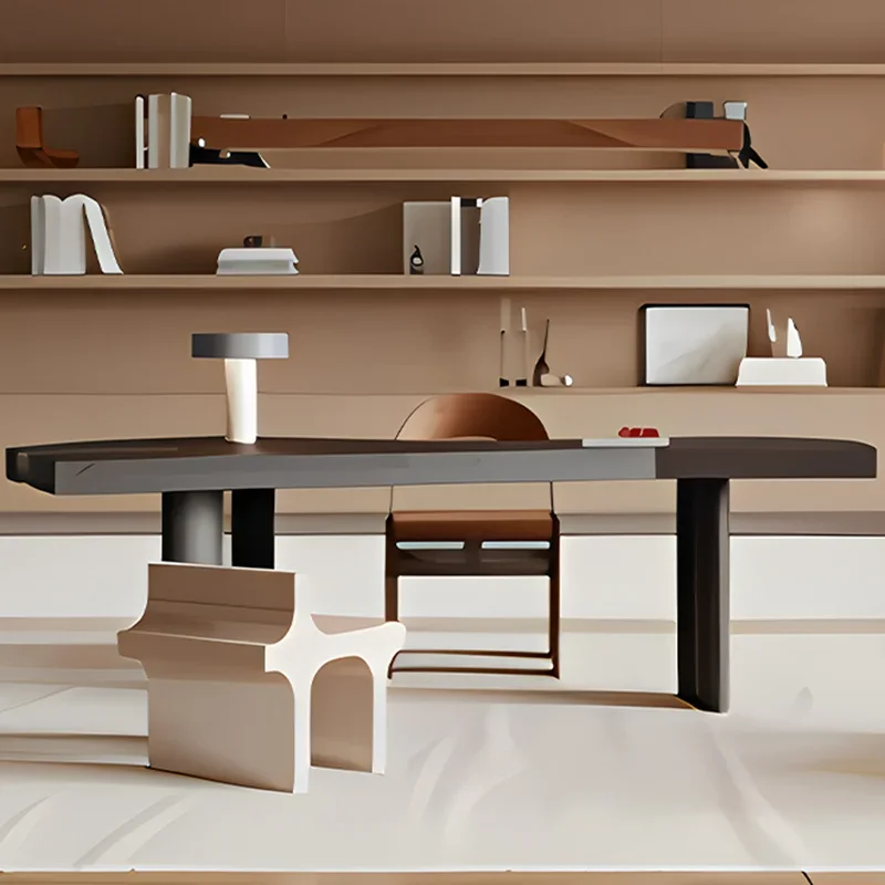 # Minimalist Craft Office Desk Executive Space Saving European Office Desk Gadgets Executive Ufficio Biurko Postmodern Furniture