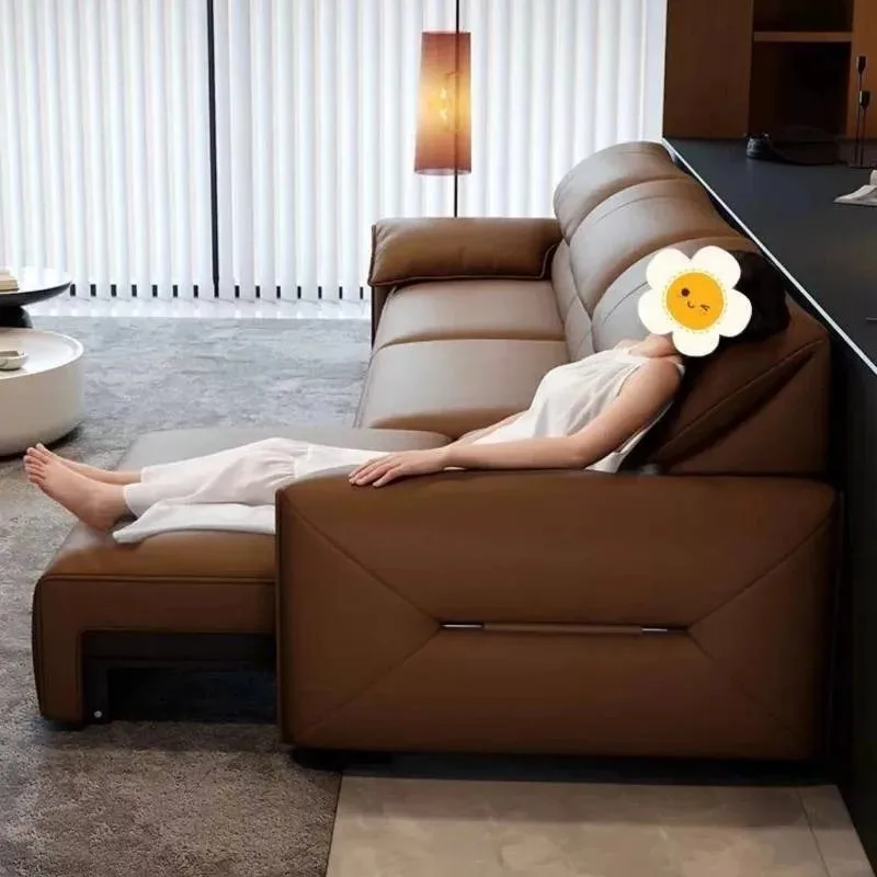Microfiber Leather Recliner Sofa Living Room Arm Extendable Luxury Electric Sofa Loveseat Modern Divano Sottovuoto Furniture