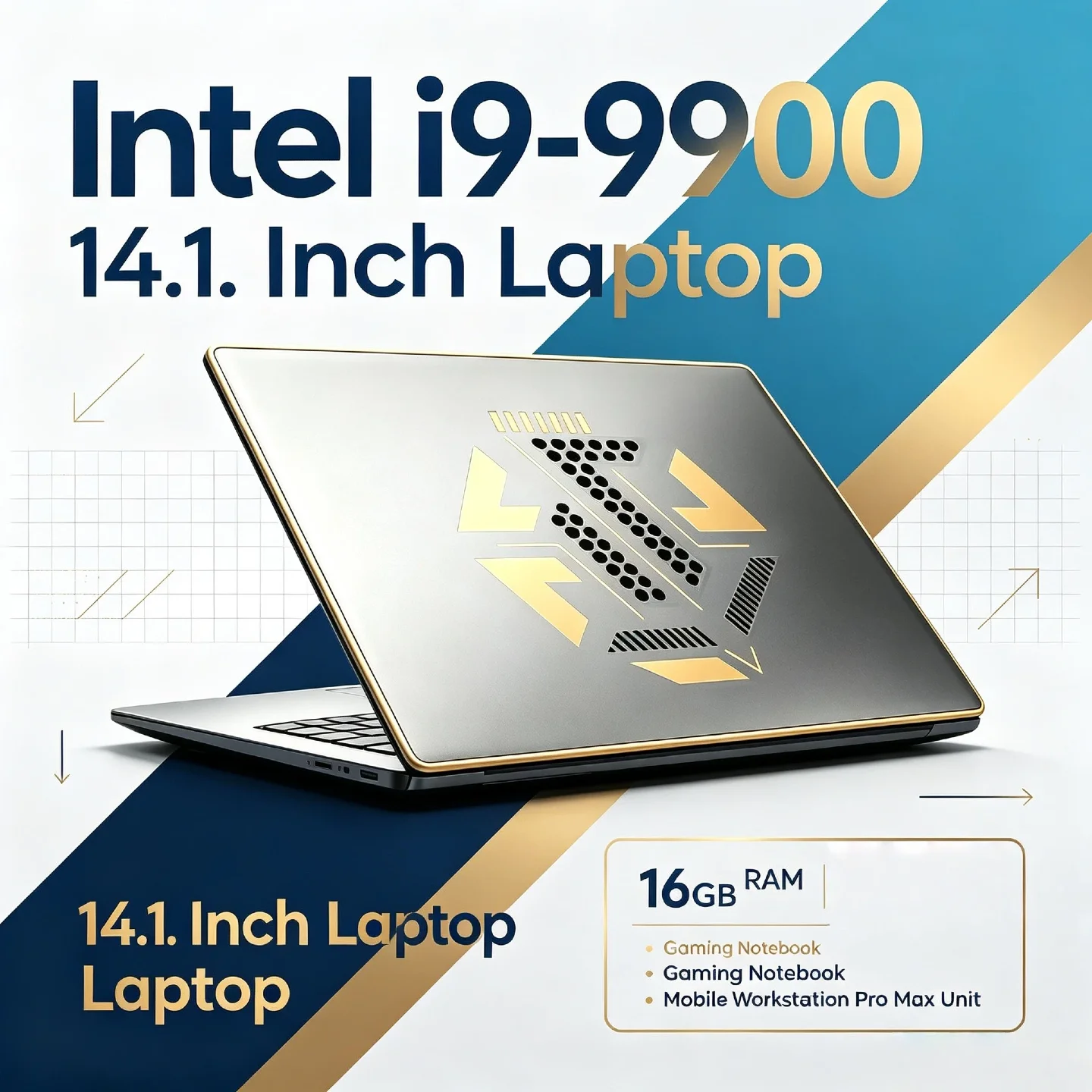 Intel Core i9 9900 16GB RAM 2TB SSD 8C16T 5.0GHz 14.1 Inch Laptop UHD 630 Gaming Notebook Mobile Workstation Pro Max Unit