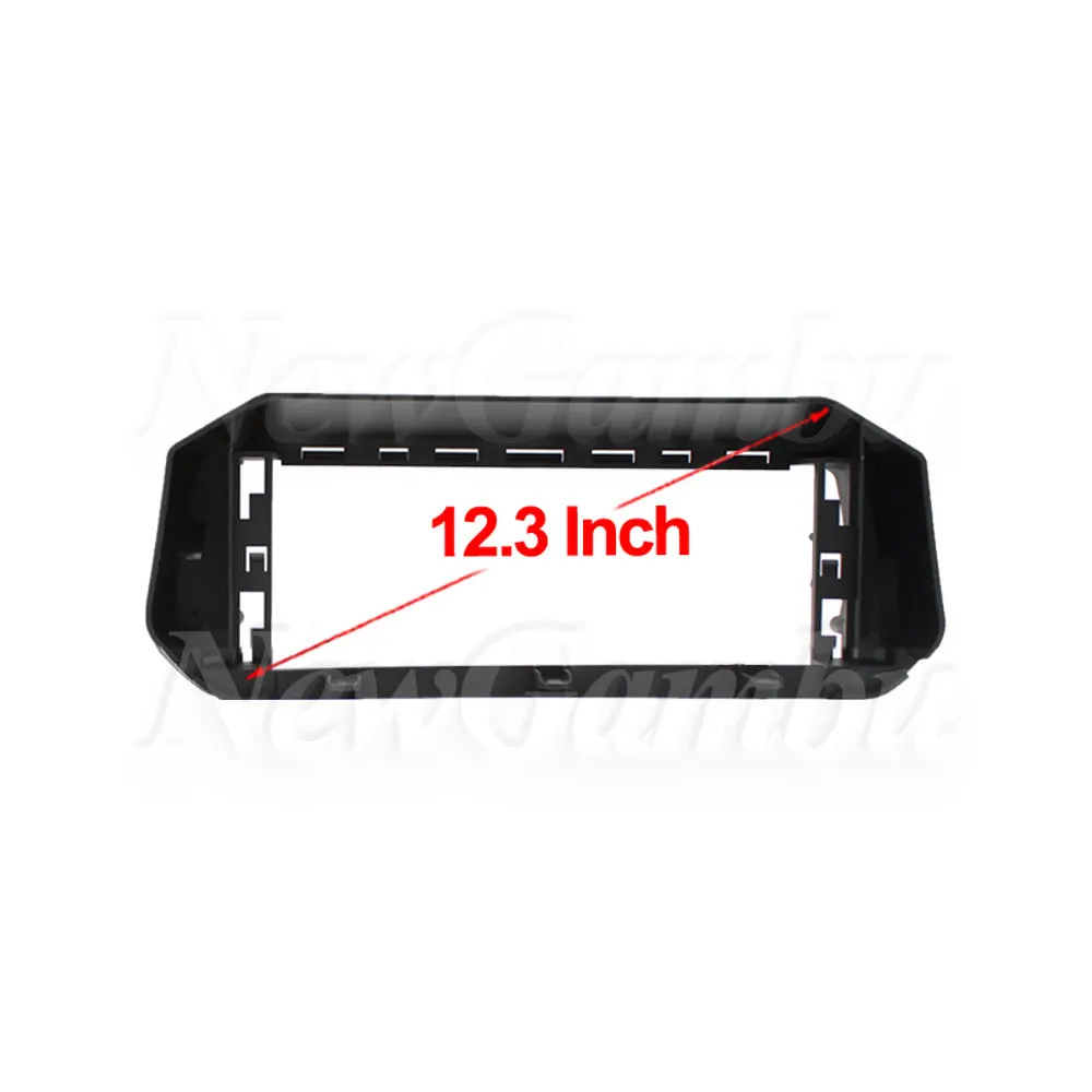 12.3 inch For Nissan Alitima 2019 2020 2021 2022 Frame Audio Adaptor Dash Trim Kits Facia Panel  Radio Player screen 2 Din