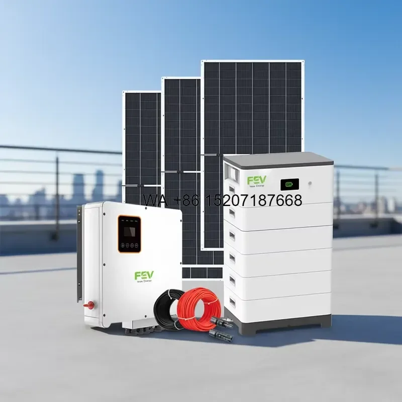 Wmwmnu Complete Pre-assembled Solar System 5Kw 8Kw 15Kw 20Kw 30KW Photovoltaic System With Full Set Components