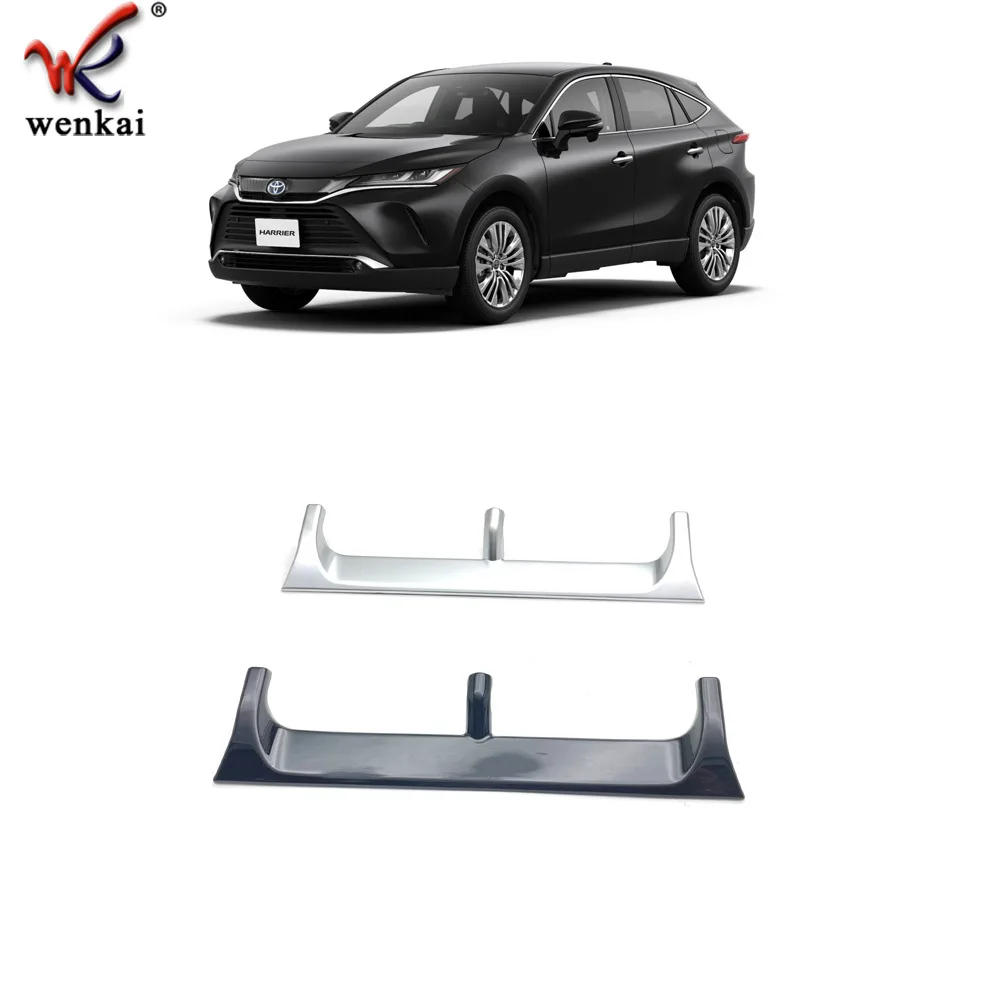 For Toyota Harrier Venza XU80 2020 2021 ABS Chrome Air Vent Intermediate outlet Cover Dashboard Trim Bezel Frame Molding Garnish