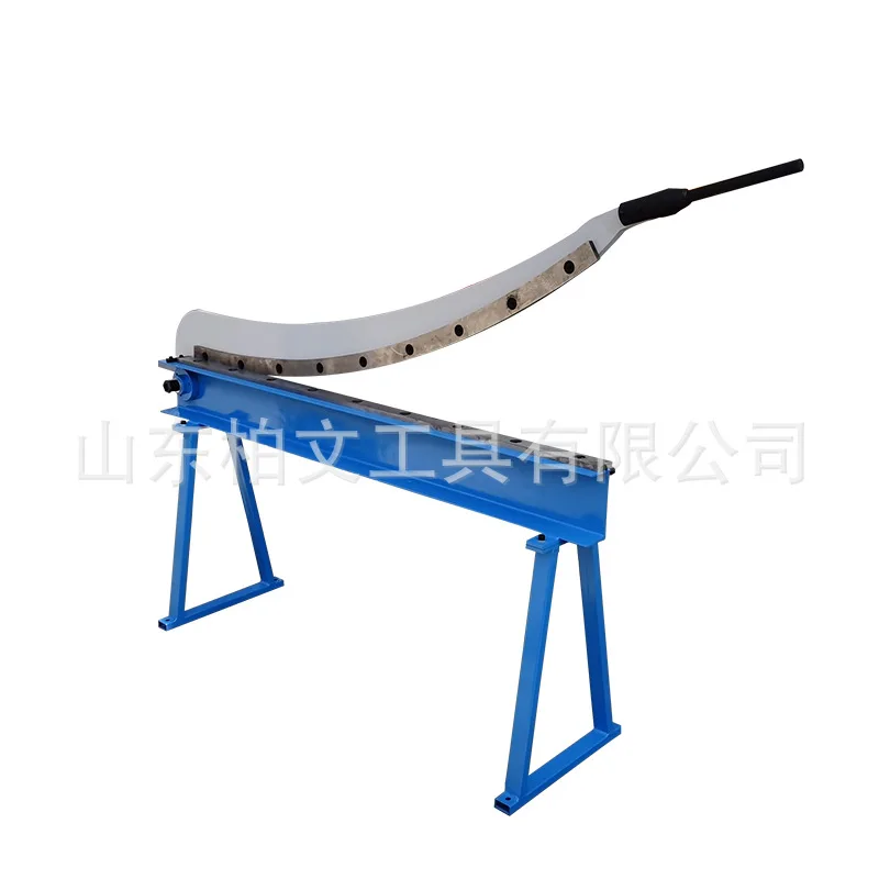 Arc Shearing Machine Industrial Iron Shears Manual Guillotine Shears HS-1300 Special Blade All-steel Body With Bracket