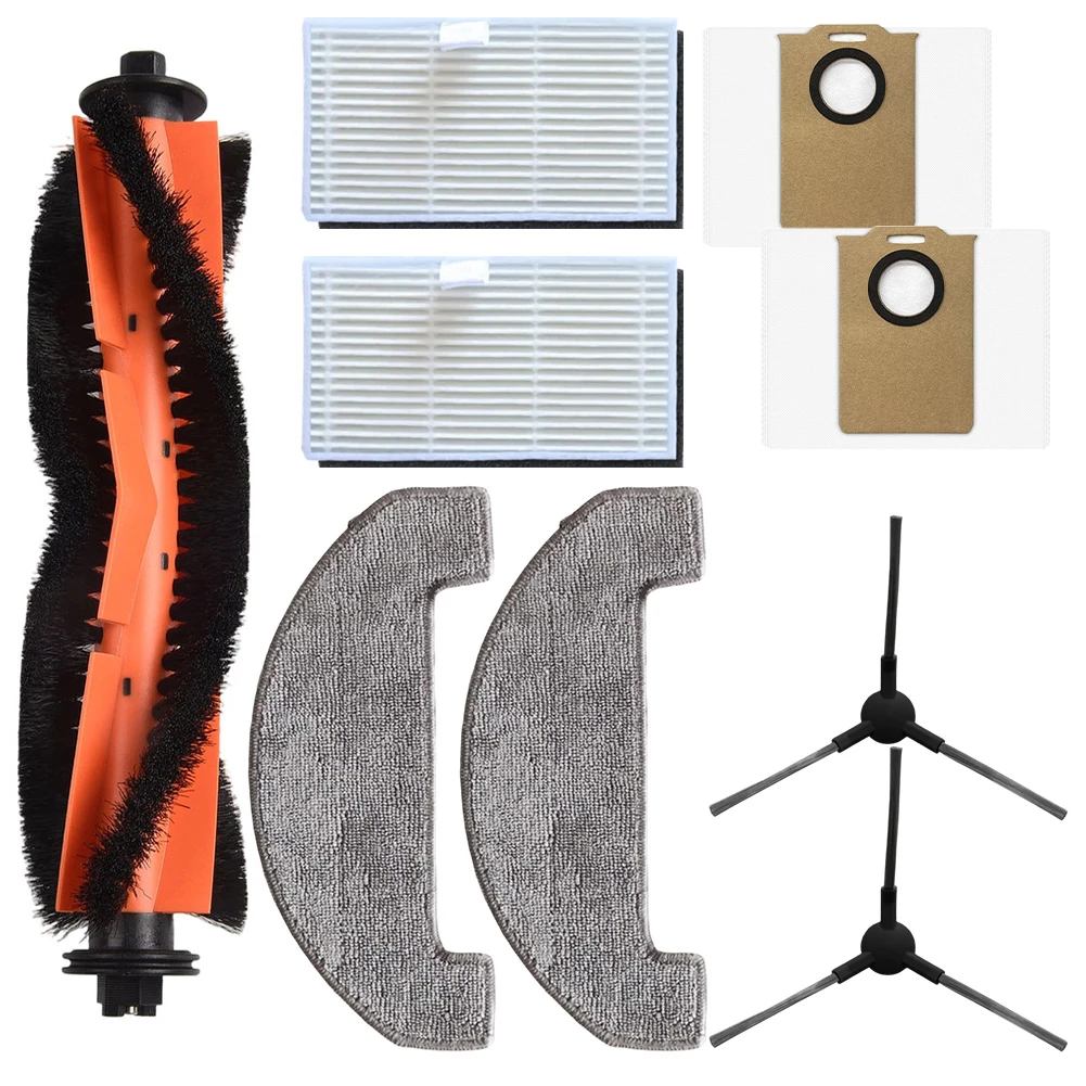 Zwart MONSGA MS1 MAX Eenvoudig te installeren stofzuigeronderdelen Dweilonderdeel Reinigingscomponenten Stofzak Eenvoudige installatie Hoge capaciteit