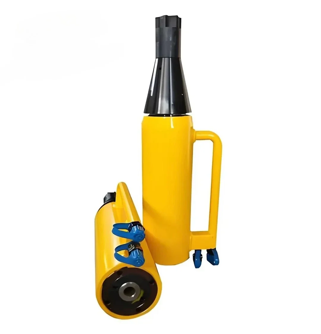 Front Clip Prestressed Hydraulic Jack Single Beam Anchor Cable Tensioning Jack for Bridge with 1 Year Warranty High Efficiency