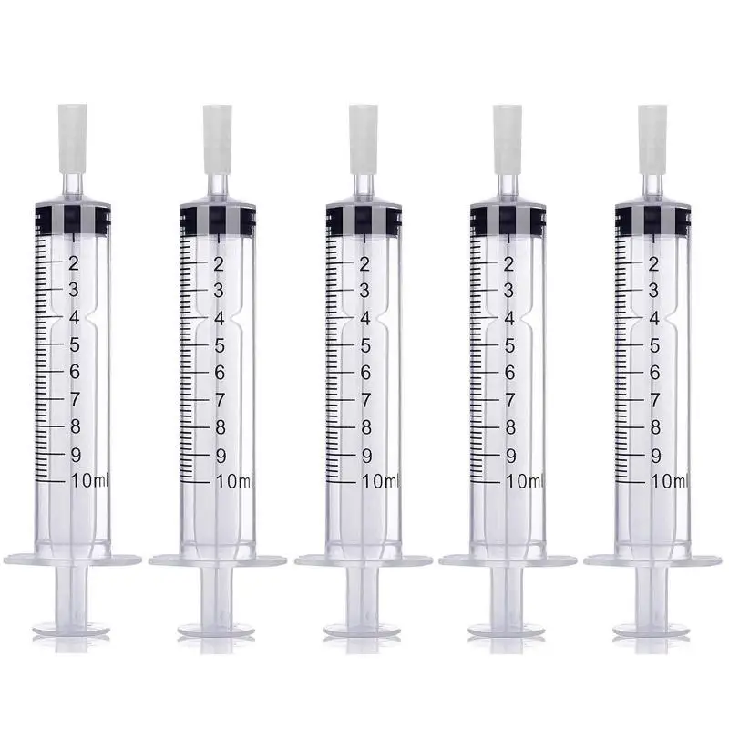 【WA】1/3Pcs Syringe Plastic Perfume Dispenser Tool 10ML Refills Cosmetics For Quantitative Distribution Of Refillable Bottles