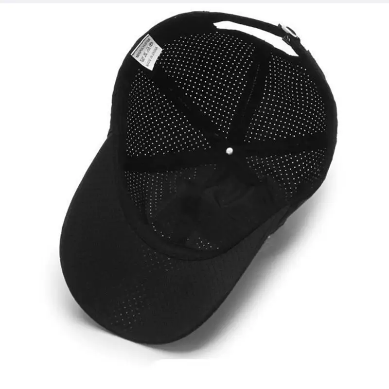Boné de beisebol de malha ultra-respirável de secagem rápida – Chapéu esportivo versátil de verão para homens e mulheres – Ideal para aventuras ao ar livre