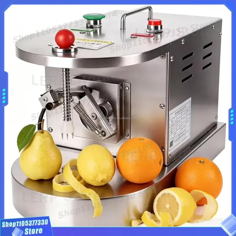 Automatic Electric Citrus Peeler for Lemon Orange Small Portable Fruit Skin Remover Kitchen Gadget Easy to Use Cleaning Tool