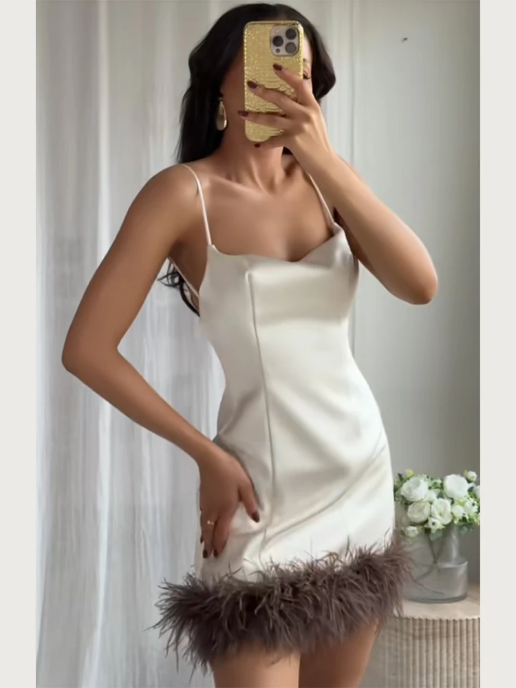 

Однотонное коричневое плиссированное платье макси с шалью, женское элегантное тонкое длинное платье с коротким рукавом и высокой талией, 2026 женское вечернее платье, Vestidos