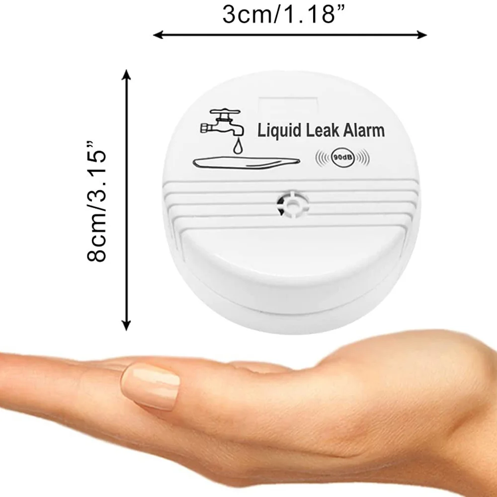 Home Intelligent Water Leak Alarm Water Leak Detector Overflow Alarm Flood Detector Bathroom Kitchen Water Level Alarm