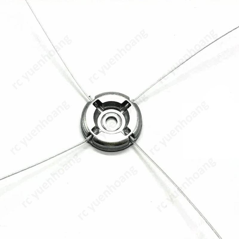1Set Aluminum Alloy Trimmer Head 45cm Cutting Diameter Brush Cutter Head 25cm Length Steel Wire Accessories for RC Lawn Mower