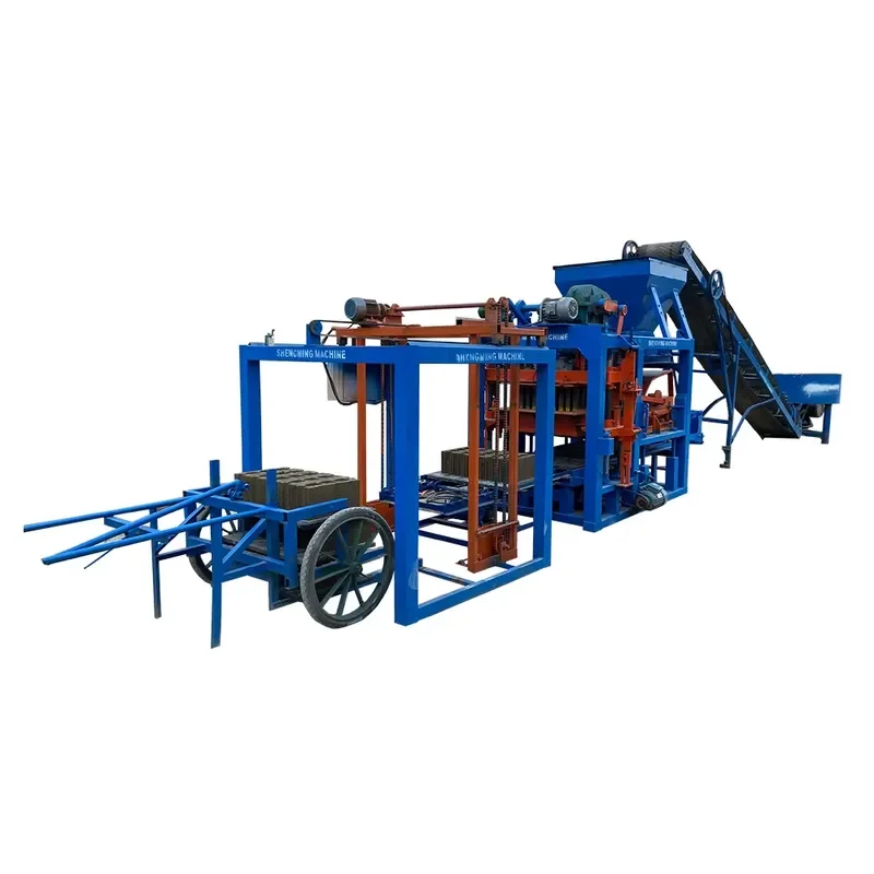 QTJ4-25 Automatic Concrete Block Machine Cost Effective Hollow Brick Making Machine Direct Factory