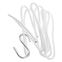 1 set Hammock Hooks Ropes Hanging Chair Straps Tree Swing Kits Heavy Duty Outdoor Supplies Backyard Camping Use