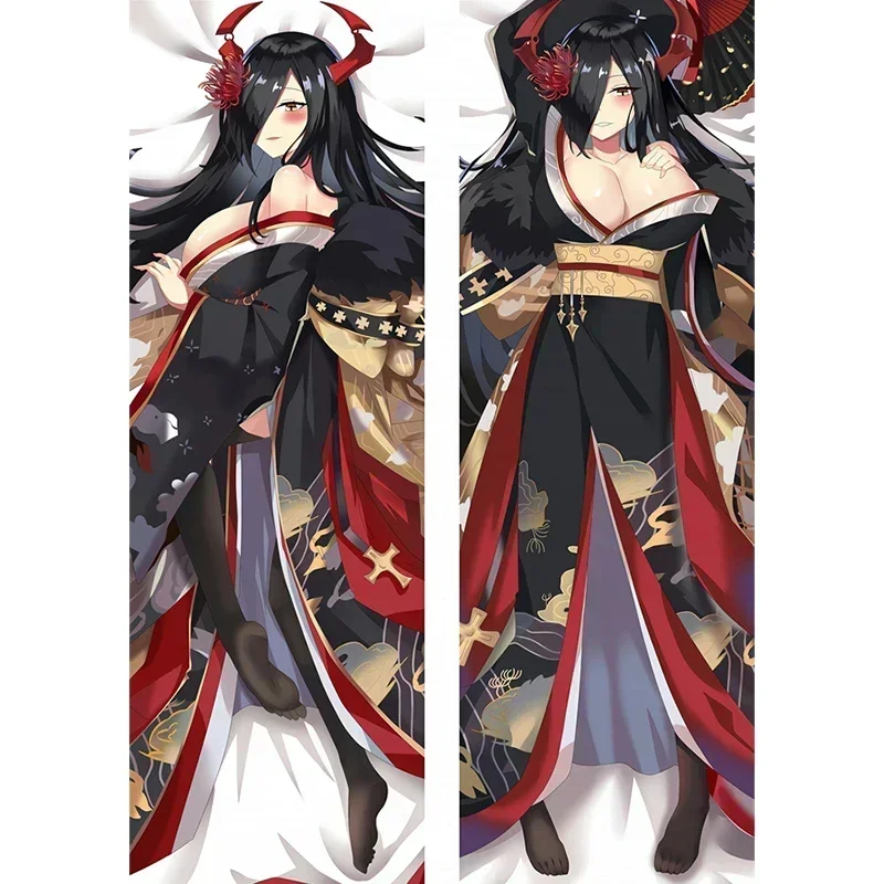 Azur Lane ปลอกหมอนลายเกมอนิเมะ KMS Friedrich der Große waifu dakimakura ตกแต่งสาวเซ็กซี่ปลอกหมอนยาวที่บ้าน