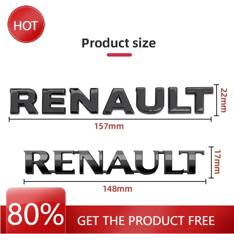 

2026 Горячие колпаки для ступиц Renault для Renault Koleos Duster Megane 2 3 4 Logan Clio Captur Espace RS глянцевый черный серебристый ABS Sticke