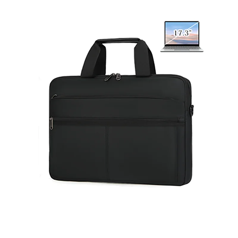 

Чехол для ноутбука, совместимый с 15,6-дюймовым компьютером, большая вместимость и сумкой через плечо с несколькими карманами для работы, бизнеса, офиса