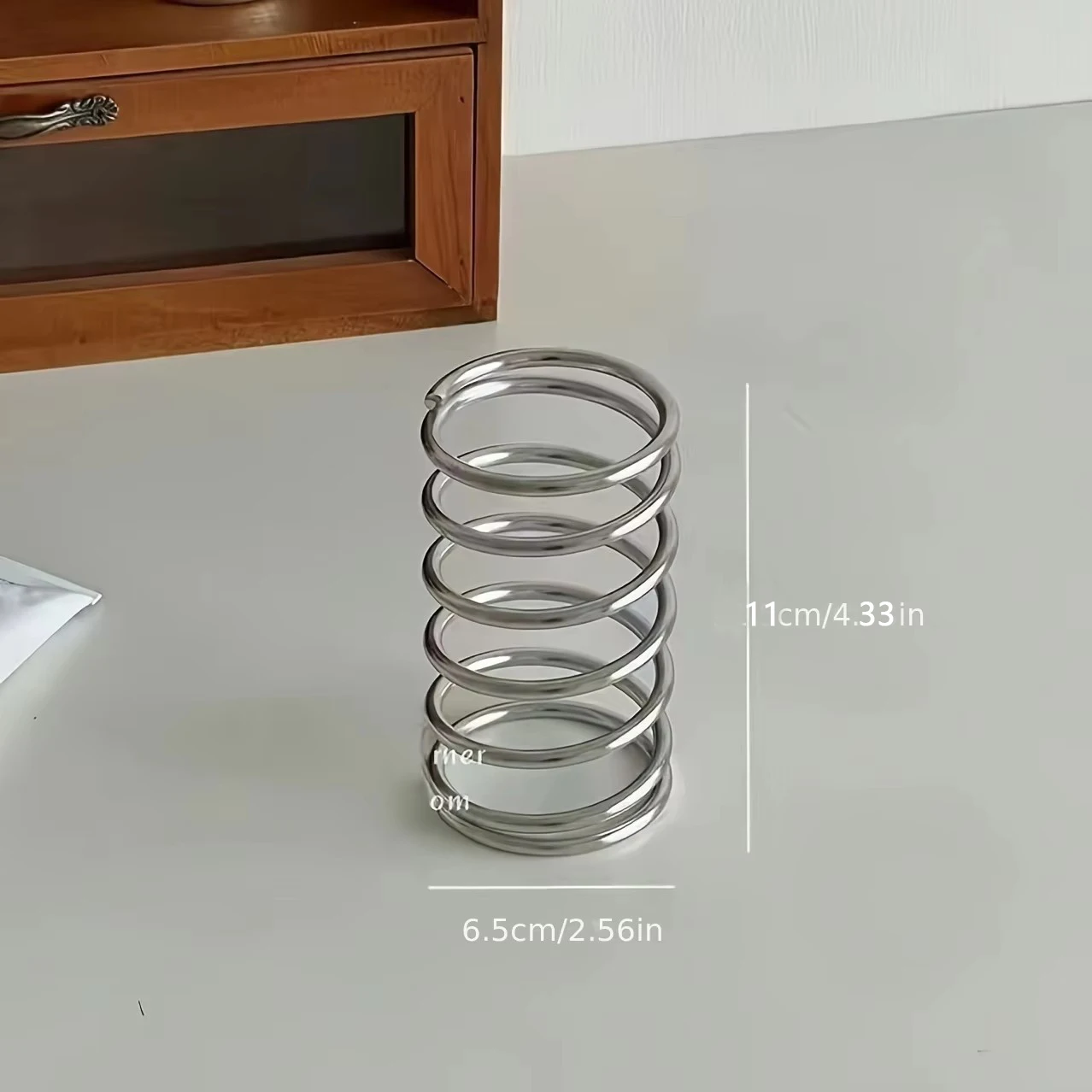 Stainless Steel Toothbrush Holder Metal Bathroom Accessories Tool for Toothpaste Makeup Brush Storage Rack Home Decoration