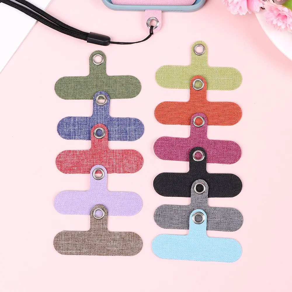 Multicolor Adjustable DIY Cord Rope Patch Card Gasket Mobile Phone Lanyard Clip Snap Cord