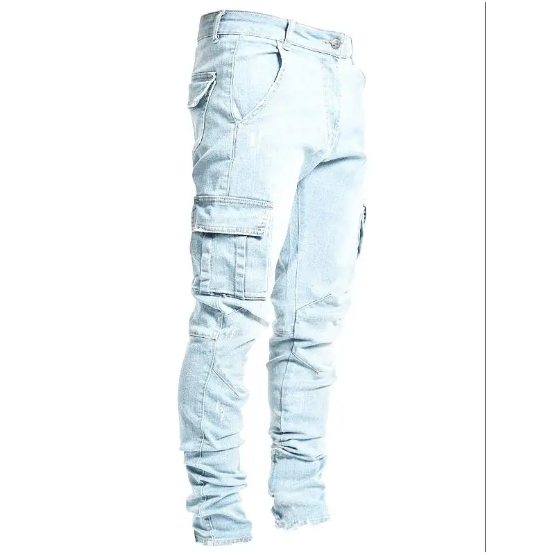 

Men's Slim Fit Jeans 2026 New Sle with Side kets Cotton Material Comfortable Daily Wear Cleanfit Sle mid Waist Zipper ...