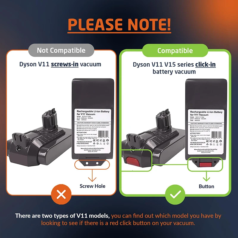 25.2V V11 For Dyson SV15 Vacuum 6800mAh/9800mAh Battery For Dyson Torque Drive Extra Complete Extra Fluffy Extra Animal Cleaner