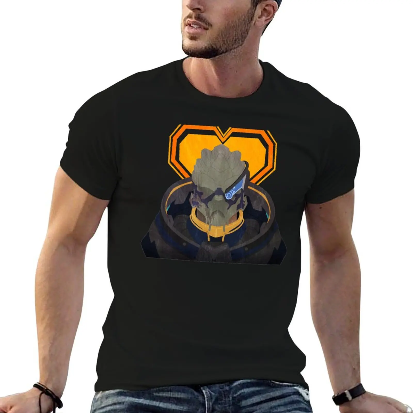 

shirts - T-Shirt man N7 t Garrus with graphic prints shirts t Keep