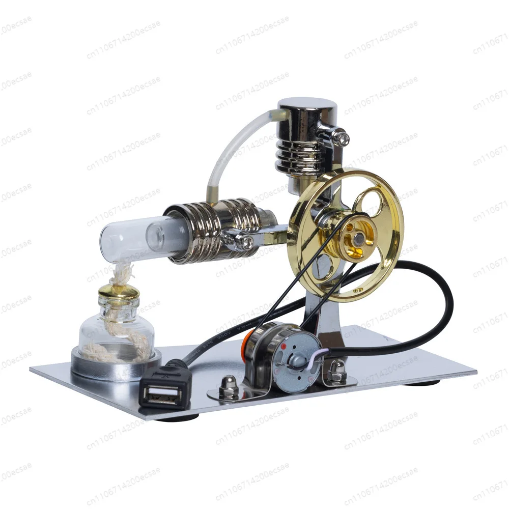 Stirling Engine Model | Steam Physics Science Experiment Toy for Kids & Students, Educational Small Invention Kit