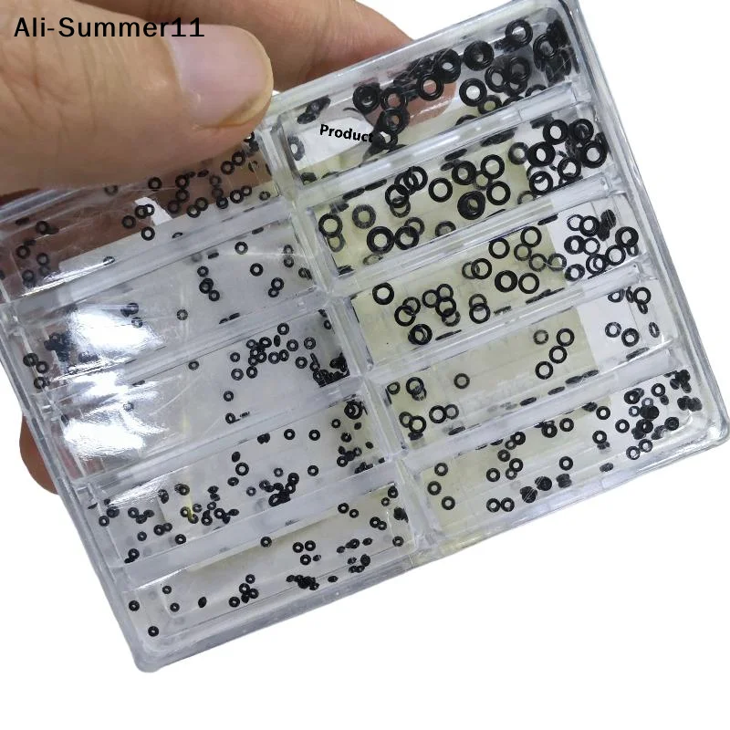 【A0】1 Box New Mini Rubber Washer O-Ring Watch Waterproof Watches Seals Watch Crown Gaskets Watch Repair Tools Watchmaker Tool