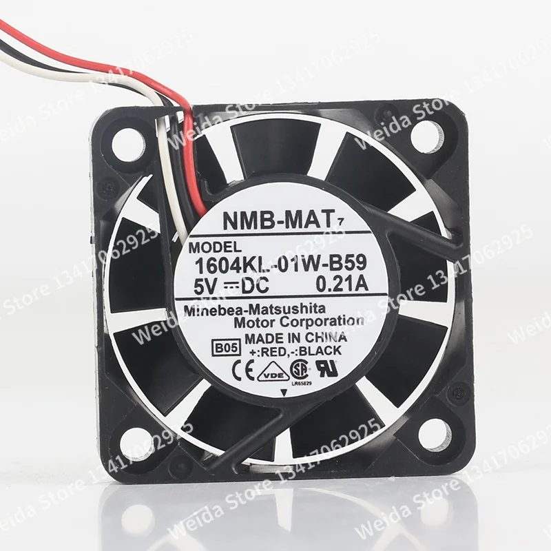 

Cooling fan New original NMB DC 5V 0.21A 1.05W 40X40X10MM 4CM high air volume switch Three wire 4010 1604KL-01W-B59