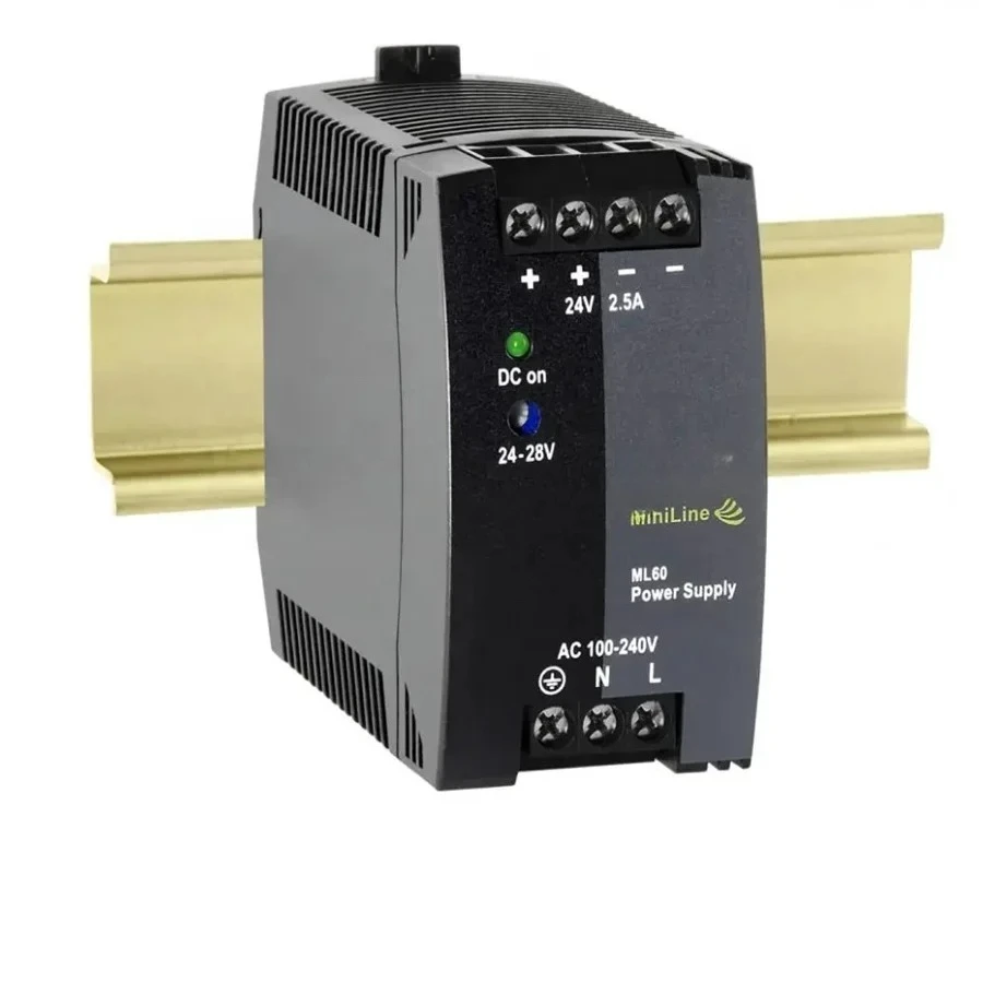 New Original PULS ML60.242 1-Phase 24V 3A 60W DIN Rail Power Supply Inverters & Converters Series