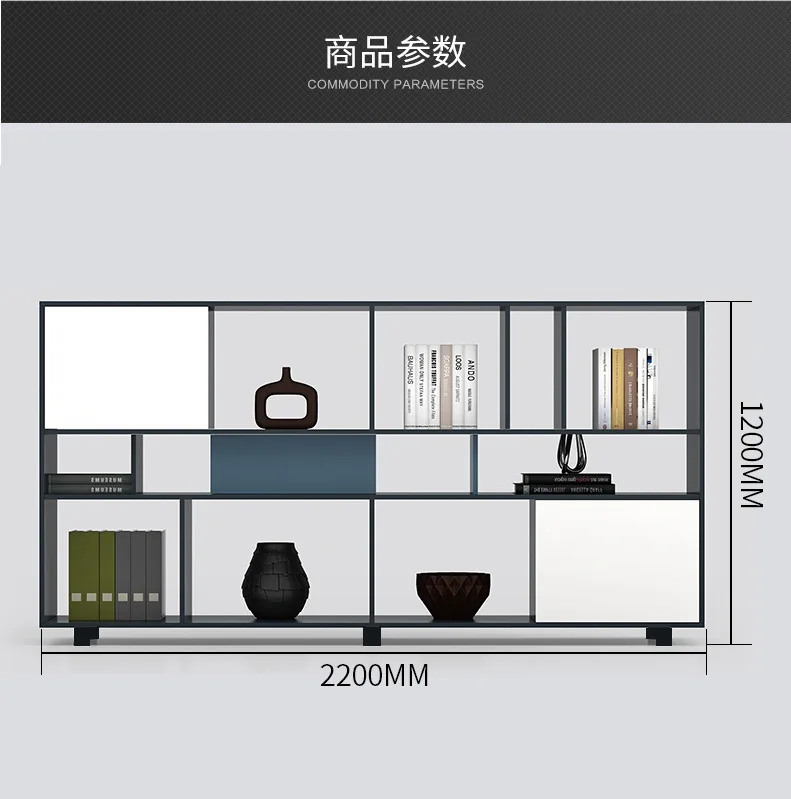 Low cabinet Floor cabinet Partition locker Wood on demand Simple modern office Printer cabinet