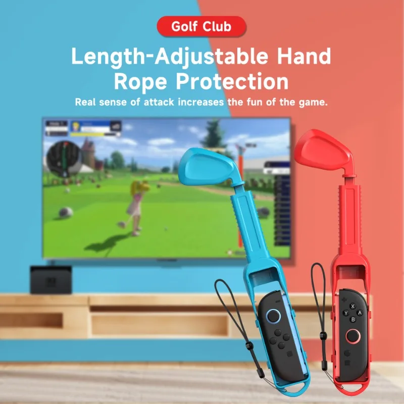10-in-1 Family Pack with Tennis Rackets Adjustable Golf Clubs Swords for Nintendo Switch2 For Switch 2 Sports Accessories Bundle