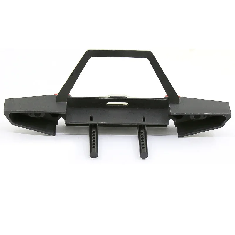 Simulatie Accessoires Metalen Voorbumper RC4WD Front Anti-collision Bumper met Licht voor SCX10 TRAXXAS Klimmen Auto TRX4