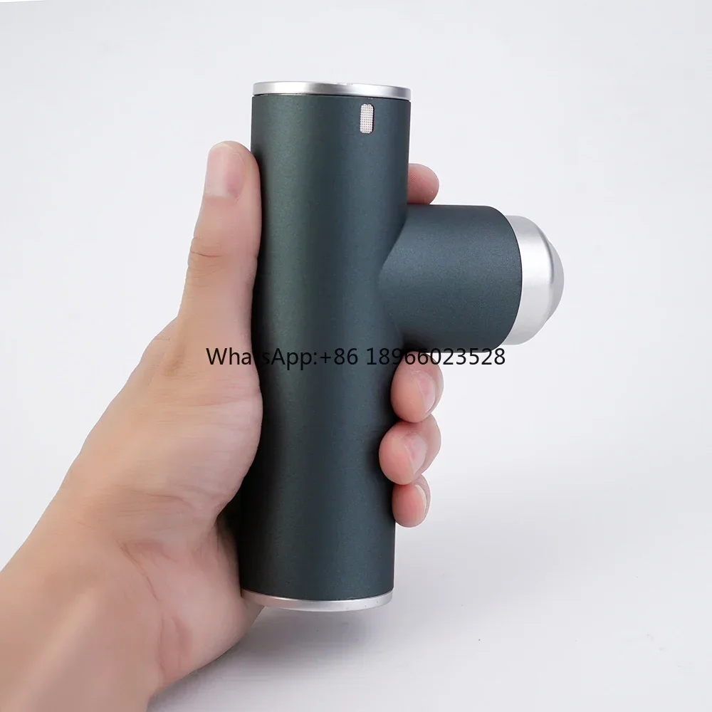 New Muscle Percussion Massage Gun Device LCD OEM Quiet Rechargeable Custom Portable Cordless Mini Massage Gun Dropshipping