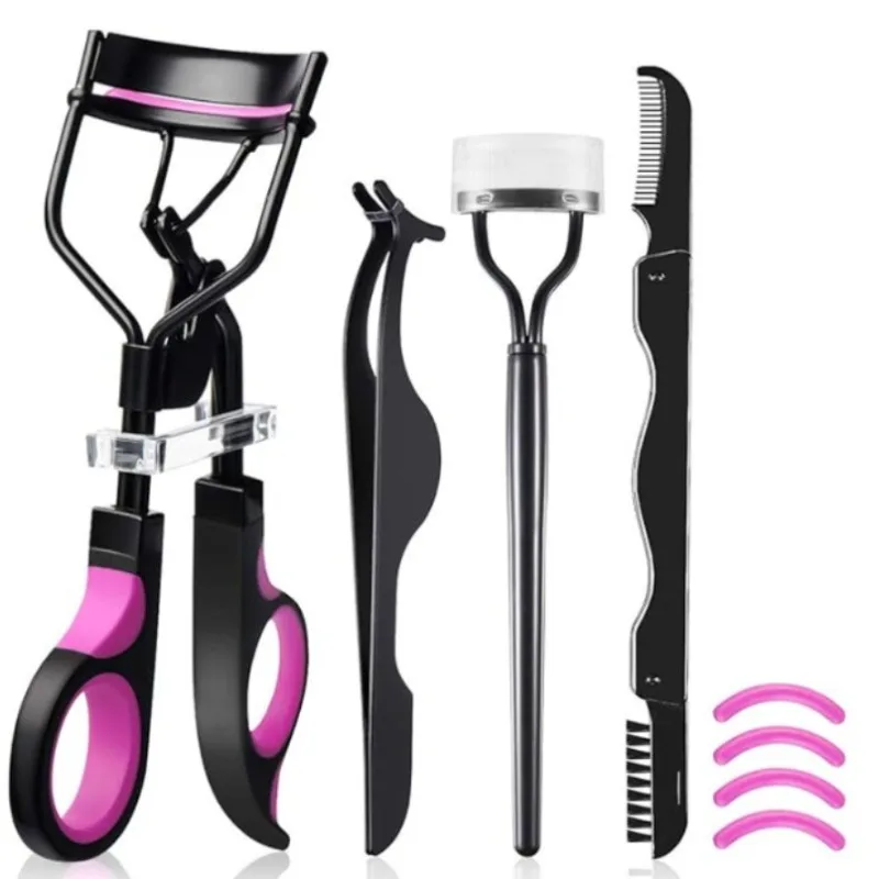 Eyelash Curler Stainless Steel Eyelash Cosmetic Makeup Eyelash Curler Curling Eyelashes Tool Eyelashes Styling Tool Set