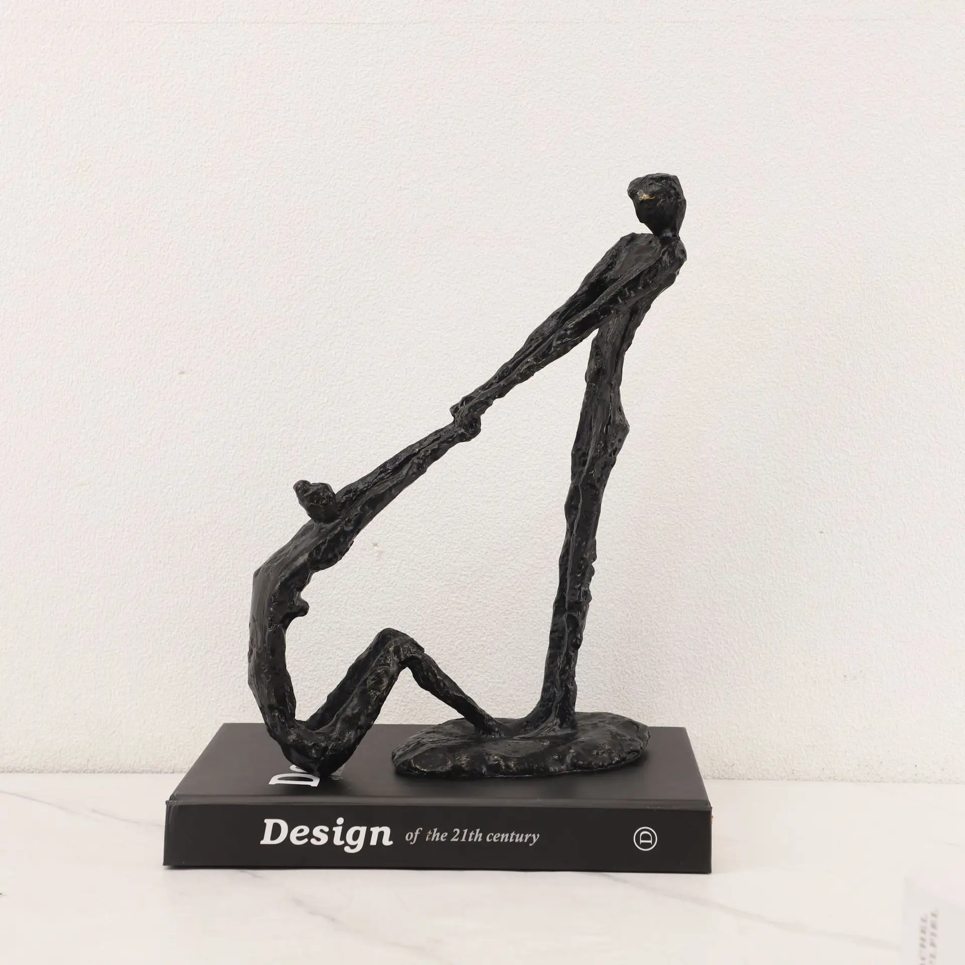 

Simple And Modern Creative Metal Handle Dancer Decoration Model Room Wine Cabinet Home Foyer Study Soft Decoration