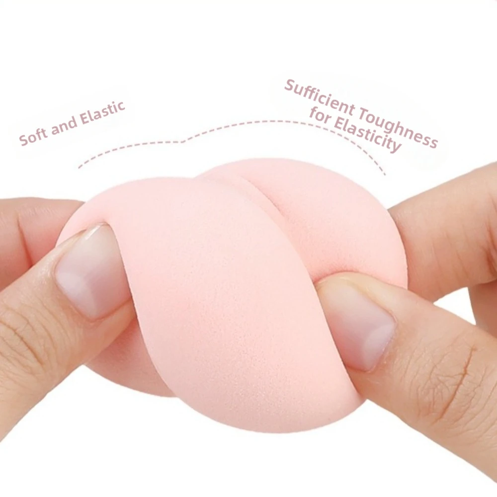 New Soft Makeup Sponge Ultra-Soft Angled Cut Cosmetic Sponge Dry Wet Use Washable Foundation Puff Makeup Tools