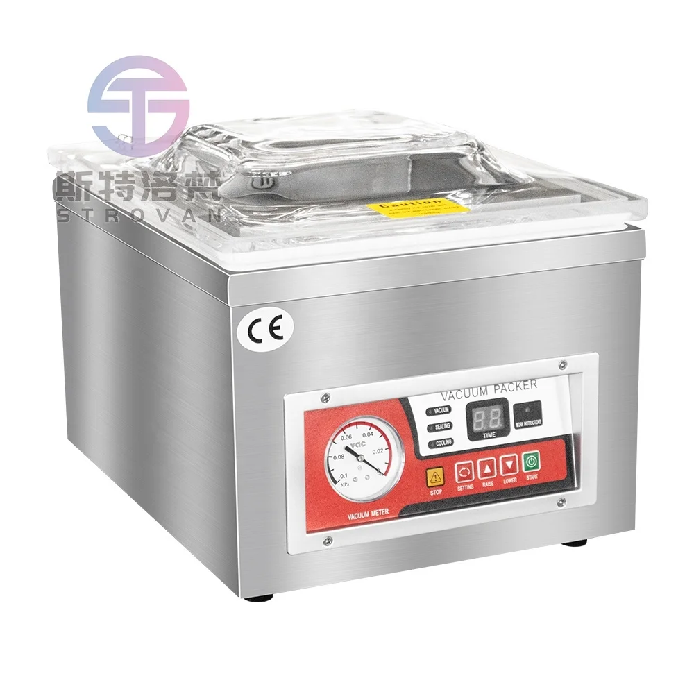 Dz-260A Vacuum Sealer Machine Food Meat Fruit and Vegetable - Buy Vacuum Packing Machines