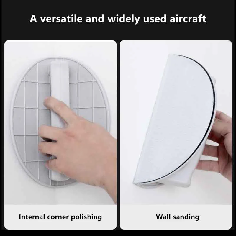 Semi-Circular Angle Sanding Sandpaper Self-adhesive 90 Degree Sandpaper Holder High-end Putty Polishing Tool Painting Tools