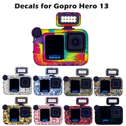 Colorful Decals For GoPro 13 Removable Skin Protector Coat Camera Cover for GOPRO HERO 13 Scratch-proof Protective Film Stickers