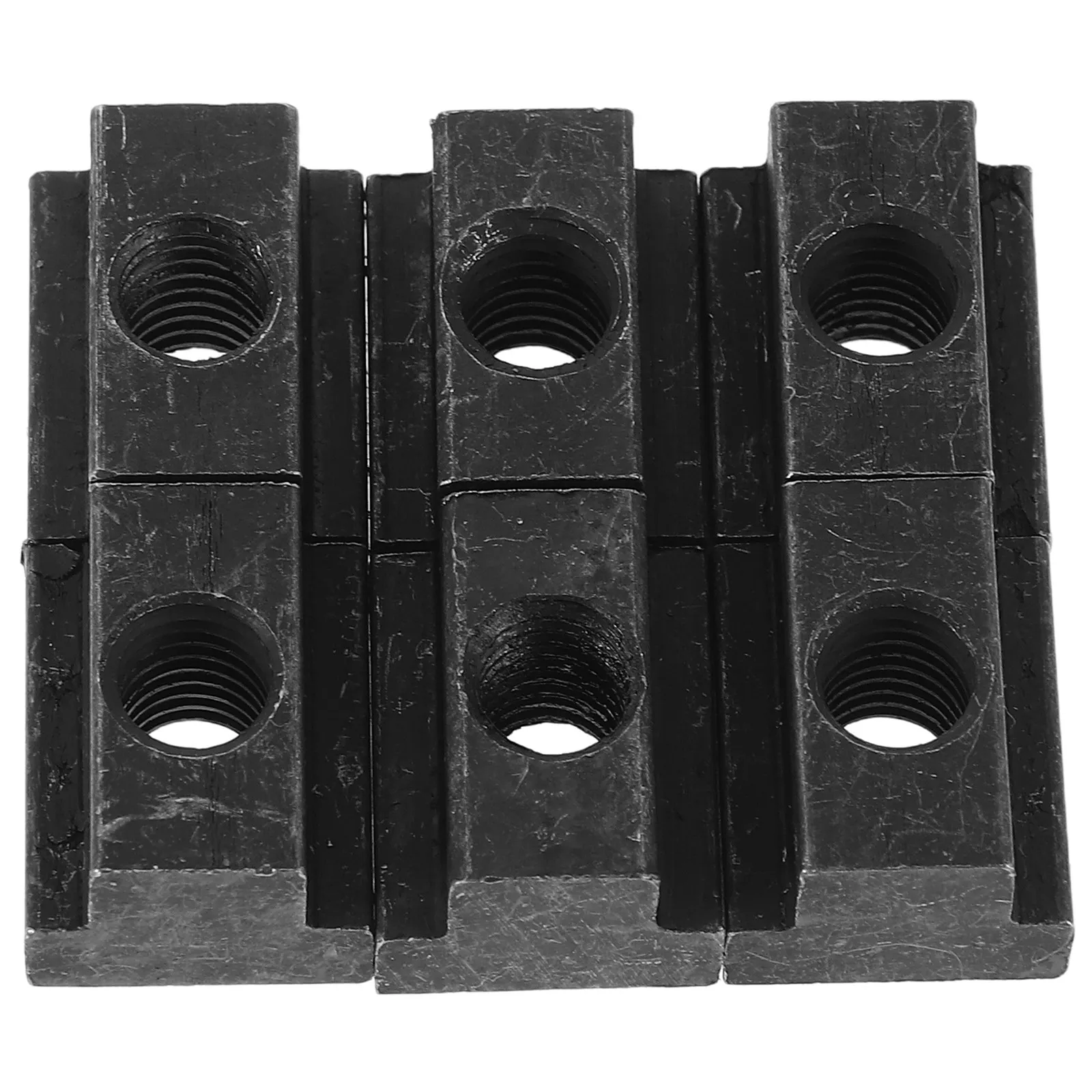 6Pcs T-Slot Mounting Nuts High-Strength Alloy for T-Slot Connectors Self-Locking Pressure Plates Grinder Tooling
