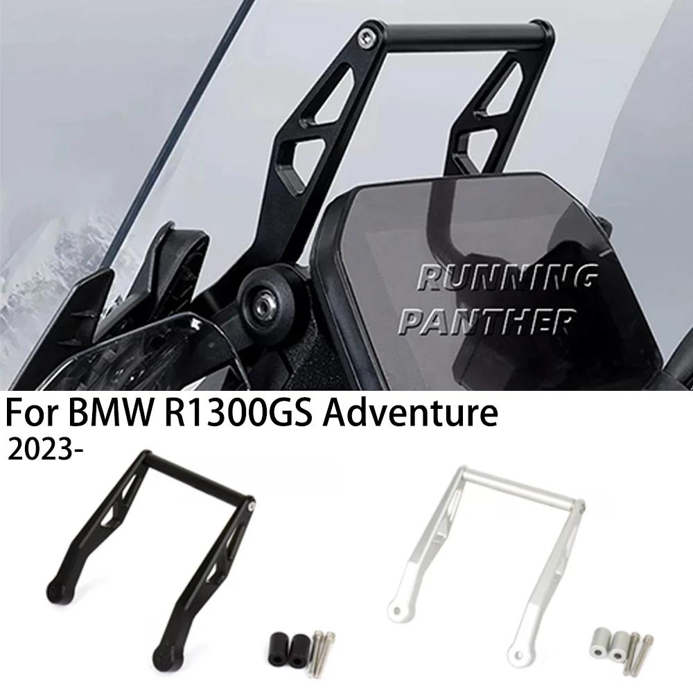 

NEW Motorcycle CNC Navigation Bracket GPS Mobile Phone Holder Mount Support For BMW R 1300 GS R1300GS Adventure R1300gs 2023-