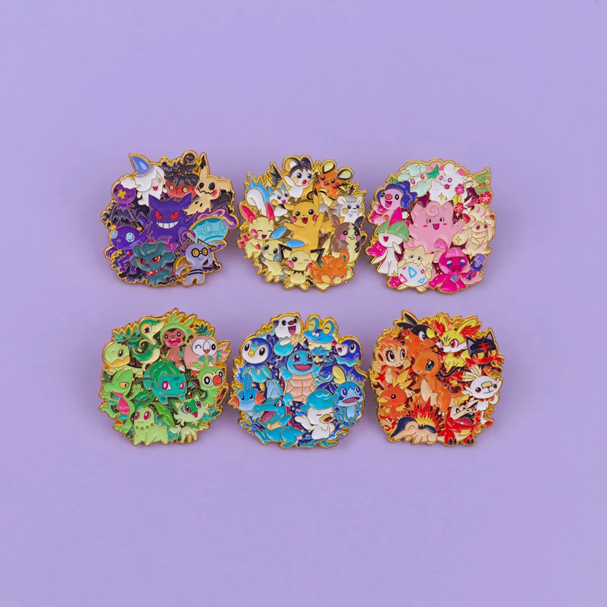 Japanische Anime Emaille Pin Anstecknadeln Abzeichen auf Rucksack Damen Brosche Kleidung Niedlicher Schmuck Mode Accessoires Geschenk