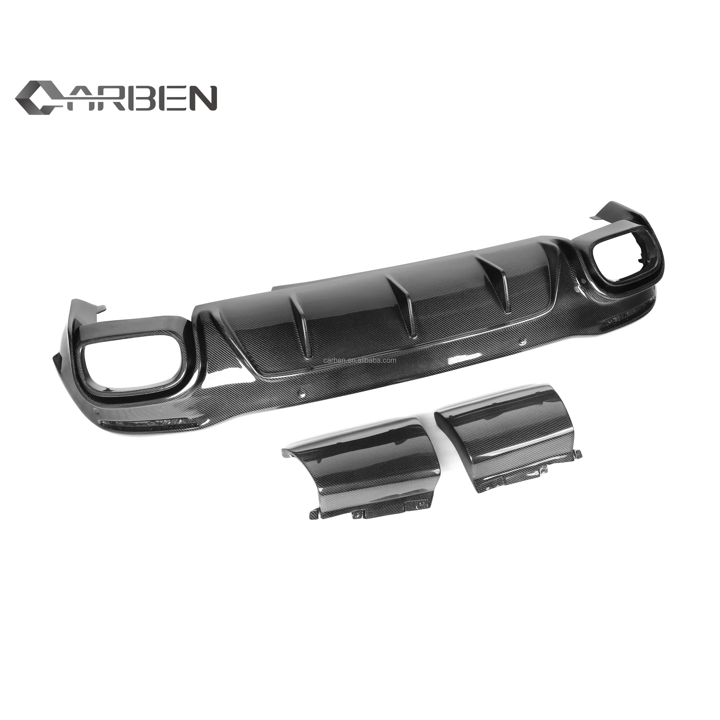 

Carbon Fiber B-Style Rear Diffuser Splitters 2020-2023 for Mercedes Benz GLS63 X167 Exterior Accessories